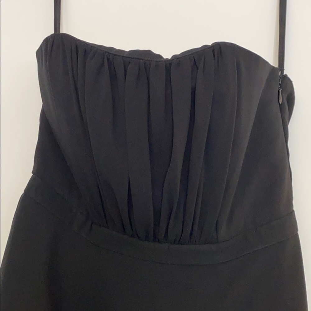 WHBM Black Strapless Dress - Picture 3 of 7